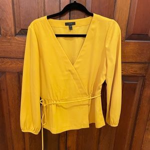 JCrew peplum blouse